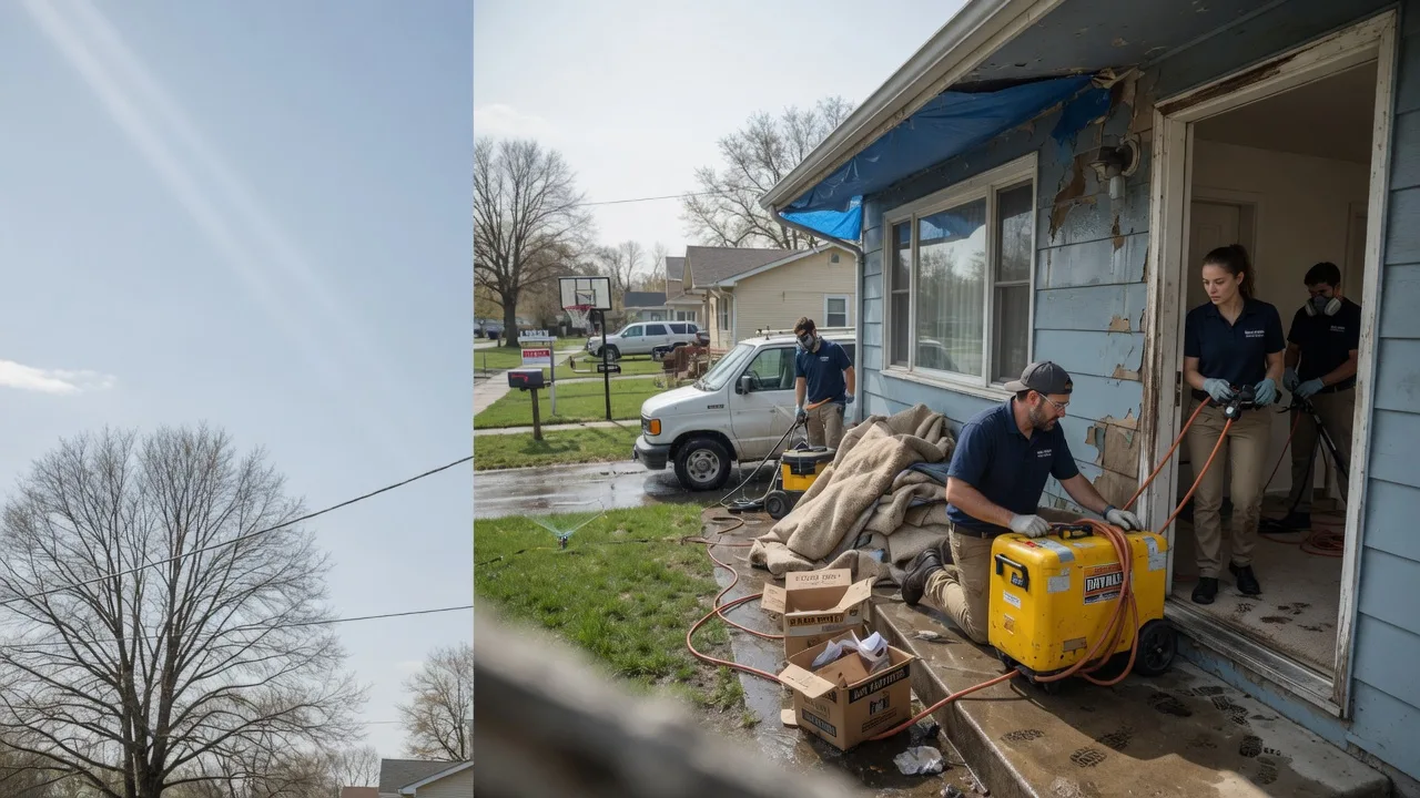 Basement Flood Cleanup in Franksville, WI near me